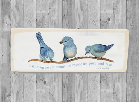 Porch Wall Decor, Porch Wall, Bird Book, Backyard Birds, Watercolor Bird, Vintage Birds, Little Birds, How To Distress Wood, Bird Prints