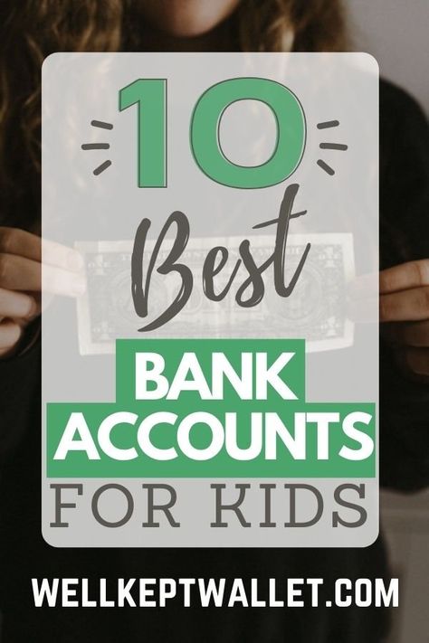 The best bank accounts for kids, along with your guidance, will help your kids learn to be responsible with money management. Investing For Kids, Savings Account For Kids, Savings For Kids, Kids Money Management, Kids Saving Money, Allowance For Kids, Ways To Build Credit, Learning Money, Budget Advice