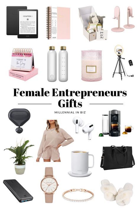 Best Gifts for Female Entrepreneurs Gifts For Business Women, Gifts For Business Woman, Holiday Gifts 2023, Gifts For New Business Owner Friends, Gifts For Business Owners, Boss Gifts Ideas Female, New Business Gift Ideas, Gifts For Female Best Friend, Gifts For Boss Woman