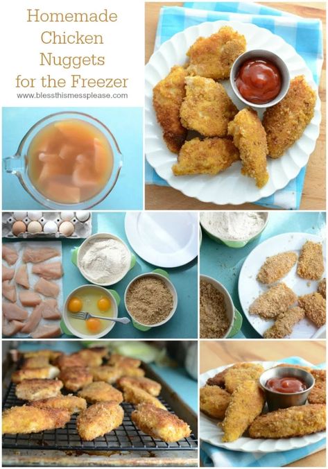 Frozen Chicken Nugget Recipes Ideas, Chicken Nuggets Recipe, Frozen Chicken Nuggets, Homemade Chicken Nuggets, Chicken Nugget Recipes, Nuggets Recipe, Clean Eating Meal Plan, America's Test Kitchen, Freezer Cooking