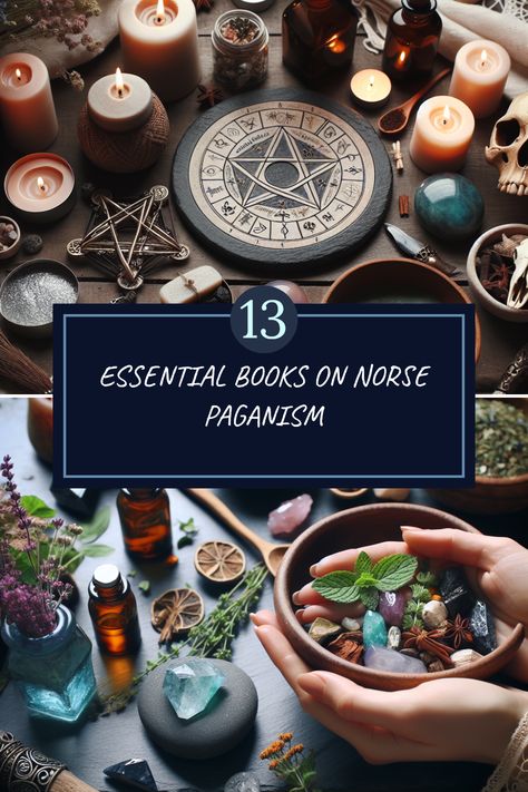 Explore the fascinating world of Norse Paganism with these 13 essential books. From rich myths to practical guides on rituals, this curated list is perfect for anyone interested in enhancing their understanding of Norse traditions and beliefs. Dive into works that cover everything from the basics of pagan practices to in-depth analyses of historical texts. Whether you're a beginner seeking to learn or someone looking to deepen your knowledge, these books offer valuable insights into Norse culture and spirituality. Embrace your curiosity and enrich your journey with these recommended reads. Norse Pagan Altar, Norse Traditions, Pagan Practices, Norse Paganism, Witchcraft Movie, Norse Culture, Witchcraft Shop, Norse People, Germanic Tribes