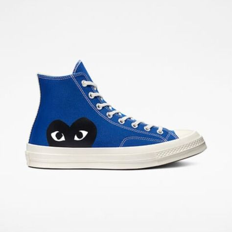 Comme Des Garçons Converse, worn once they’re a size 7 men’s, women’s 9 Converse X Comme Des Garcons, Play Converse, Garcons Converse, Comme Des Garcons Converse, Converse Shop, Converse Chuck 70, Comme Des Garcons Play, Chuck 70, Unisex Shoes