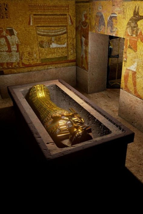 Tutankhamun Tomb, King Tut Tomb, City Europe, King Tutankhamun, Ancient Egyptian Tombs, Egypt Concept Art, Take The Chance, Egyptian Pyramids, Egyptian Pharaohs