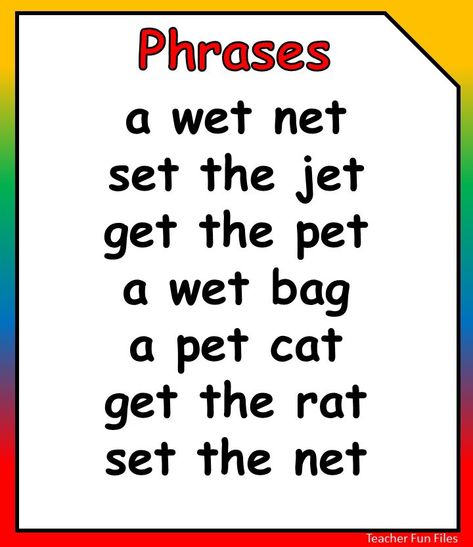 Cvc Reading, Rhyming Words Worksheets, Remedial Reading, Teaching Child To Read, Structured Literacy, Phonics Readers, Cvc Words Worksheets, Phrases And Sentences, Three Letter Words