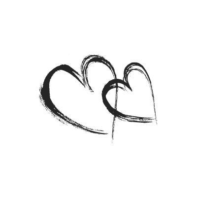 Girly Logo Design, Open Heart Tattoo, Girly Logo, Happiness Tattoo, Infinity Tattoo Designs, Tattoos Infinity, Small Heart Tattoos, Instagram Symbols, Heart Tattoos