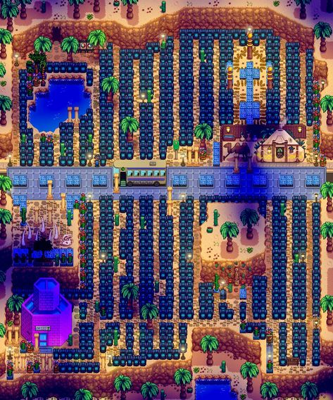 Stardew Valley Desert, Stardew Farms, Stardew Valley Layout, Stardew Valley Farms, Farm Ideas, My Precious, Here And Now, Stardew Valley, Year 11