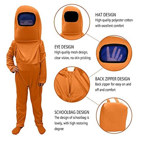 Among Us Halloween Costume - Are You The Imposter? | Canny Costumes | Best Costume Ideas for Halloween and Parties Among Us Costume Diy, Among Us Halloween Costume, Among Us Diy, Among Us Costume, Us Halloween Costume, Best Costume Ideas, Us Costume, Alien Suit, Costume Ideas For Halloween