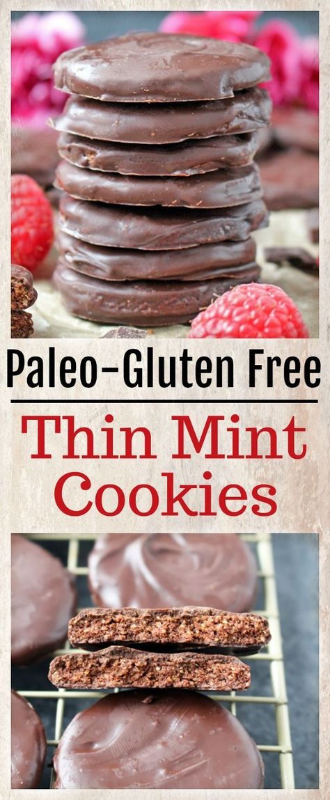 Chocolate Covered Cookies, Seasonal Eating, Paleo Cookies, Chocolate Sugar Cookies, Paleo Baking, Paleo Sweets, Mint Cookies, Peppermint Cookies, Paleo Chocolate