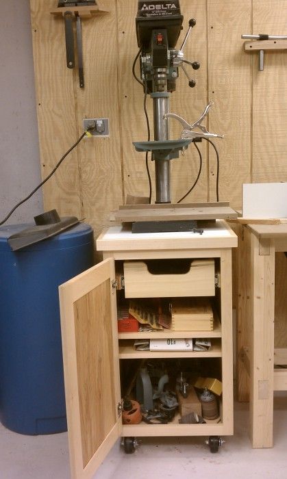 Drill Press Stand Plans Storage Cabinets, Woodworking Drill Press, Workbench Plans Rockler Woodworking & Hardware, Garage Workbench Plans Rockler Woodworking & Hardware, Router Table Top, Shop Plans Workshop Rockler Woodworking & Hardware, Workshop Storage Rockler Woodworking & Hardware, Drill Press Stand, Tool Stands