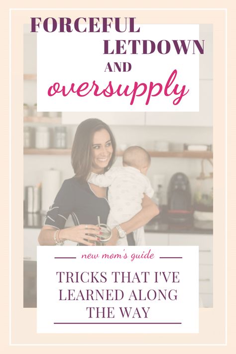 We've all heard of a low supply of breastmilk but over supply can also be a real issue for new moms. Learn how to deal with oversupply and forceful letdown here.#breastfeeding tips #oversupply #new mom Over Supply Of Breastmilk, Oversupply Of Breastmilk Tips, How To Create An Oversupply Of Breastmilk, Oversupply Of Breastmilk, Early Potty Training, How To Breastfeed Newborns, Burping Baby, Pumping Breastmilk, Pump And Dump