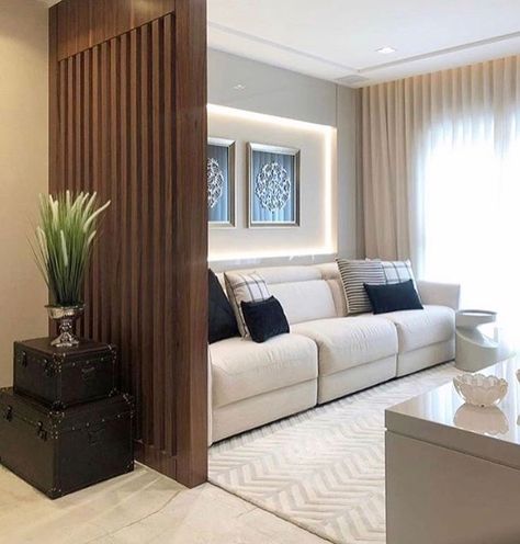 درج السلم, Den Decor, Interior Design Per La Casa, Living Room Partition, Living Room Partition Design, Room Partition Designs, Small Living Room Decor, Partition Design, Room Partition