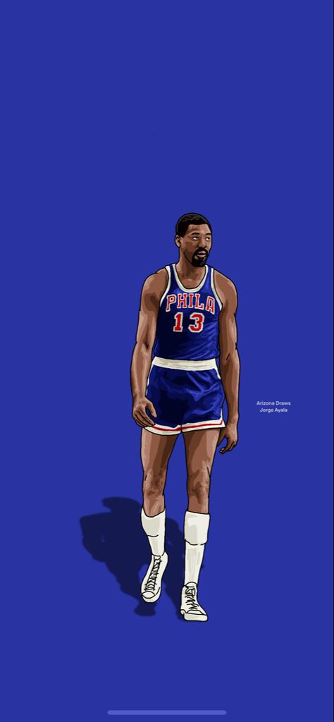 Sports Artwork, Nba Wallpaper, Wilt Chamberlain, Nightclub Design, Nba Wallpapers, Nice Art, Sports Art, Muhammad Ali, Iconic Photos