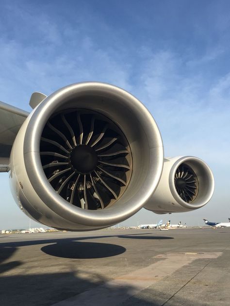 Plane Turbine, Plane Engine, Airplane Engine, Aircraft Mechanics, Jumbo Jet, Korean Air, Passenger Aircraft, Air Photo, Aircraft Engine