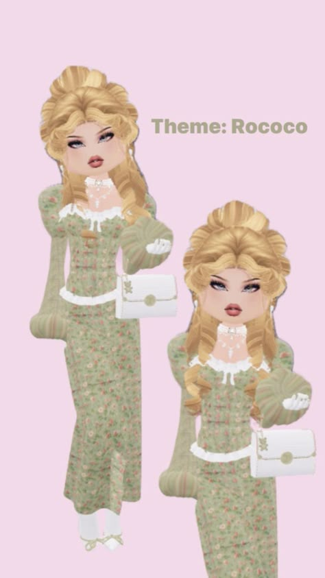 Dress to impress outfits ideas Roblox game Dress To Impress Outfits, Rococo Dress, Roblox Game, Medieval Dress, Gaming Clothes, Outfits Ideas, Rococo, Follow For More, Dress To Impress