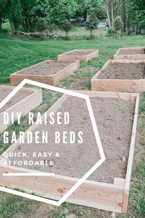 Joanna Gaines Garden, Building A Raised Bed, Cheap Garden Beds, Diy Raised Garden Beds, Build A Raised Garden Bed, Diy Raised Garden Bed, Garden Bed Layout, Diy Garden Bed, Building Raised Garden Beds