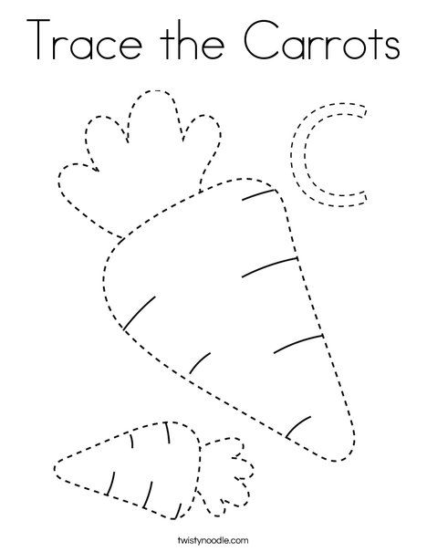 Trace the Carrots Coloring Page - Twisty Noodle Tracing Practice Preschool, Daycare Lesson Plans, Learning Websites For Kids, Worksheet For Kindergarten, Twisty Noodle, Preschool Tracing, Tracing Sheets, Pre Writing Activities, Drawing Lessons For Kids