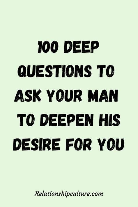 Deep Questions To Ask Husband, Questions To Ask Your Partner To Deepen Connection, Question To Ask Your Partner, Oth Quotes, Romantic Questions To Ask, Marriage Questions, Questions To Ask Your Partner, 100 Questions To Ask, Boyfriend Questions