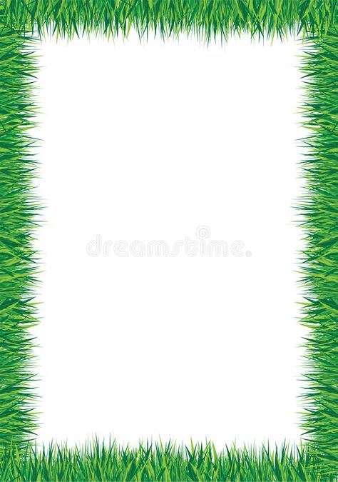 Grass Border, Printable Border, Farm Implements, Border Vector, Natural Farming, Border Templates, Grass Type, Nature Abstract, Page Borders Design