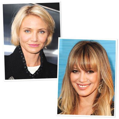 Cameron Diaz and Hilary Duff The Best Hair Color, Haircut For Face Shape, Dark Blonde Hair Color, Best Hair Color, Golden Blonde Hair, Dark Blonde Hair, Hair Color And Cut, Favorite Hairstyles, Short Blonde Hair