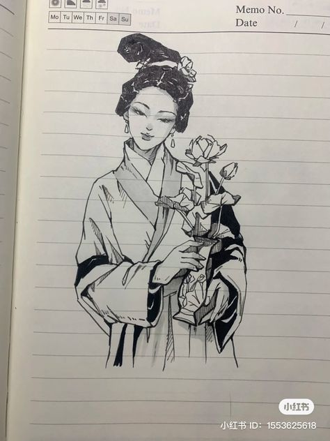 xiaohongshu art drawings inspo girls sketch aesthetic chinese traditional hanfu clothing Asian Women Art Drawings, French Aesthetic Drawing, Ancient China Drawing, Chinese Culture Drawing, Chinese Doodles Drawing, Chinese Anime Drawing, Chinese Drawing Ideas, Chinese Traditional Drawing, Chinese Drawing Traditional