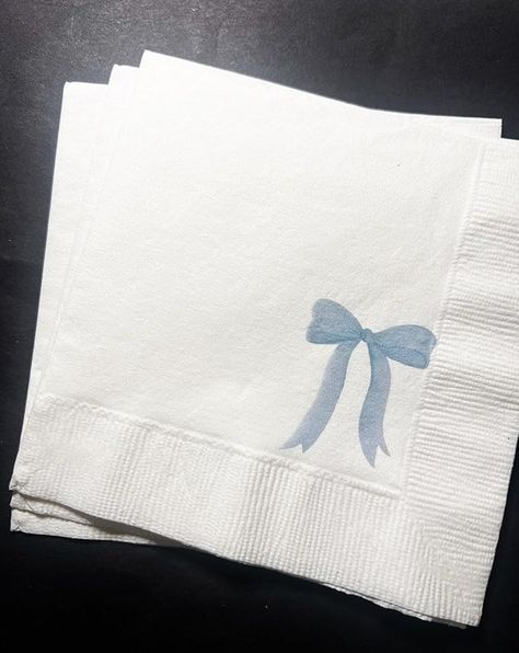 Amazon.com: Generic Blue Bow Bridal Shower Blue Bow Baby Shower - Cocktail, Napkins Set of 25, White : Home & Kitchen French Baby Shower Theme, Blue Bridal Shower Decorations, Blue Bridal Shower Themes, Baby Shower Luncheon, Baby Shower Cocktails, French Baby Shower, Pearl Bridal Shower, Bow Baby Shower, Something Blue Bridal