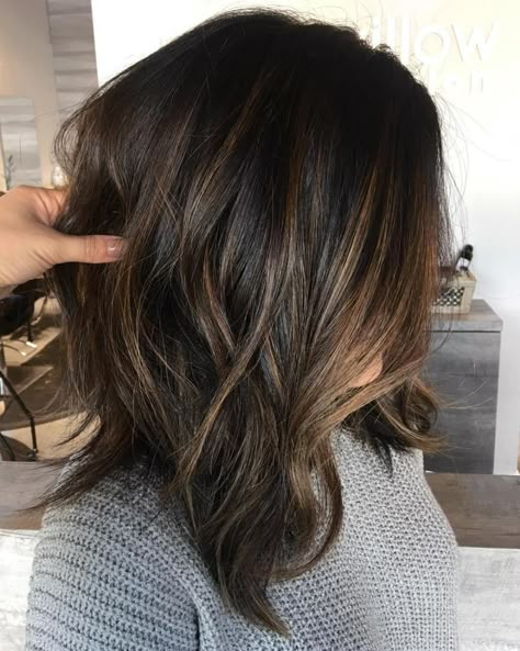 Asian Hair Balayage, Asian Hair Highlights, Baylage Hair, Highlights For Dark Brown Hair, Asian Short Hair, Brown Hair With Blonde Highlights, Hair With Highlights, Hair Appointment, Hair Makeover