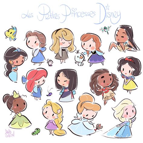 Super fast, super small, super cute Disney princesses… https://www.facebook.com/artofdavidgilson/ Cute Disney Princesses, David Gilson, Disney Princesses, Cute Disney, Super Cute, Disney, Drawings, Art