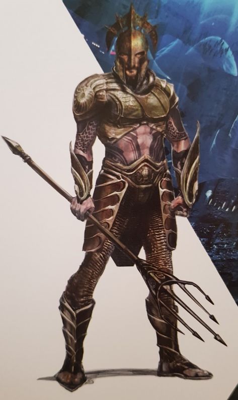 Atlantean Warrior, Arthur Curry, Dungeons And Dragons Classes, Futuristic Art, Aquaman, Dc Characters, Super Hero Costumes, Fantasy Armor, Superhero Design