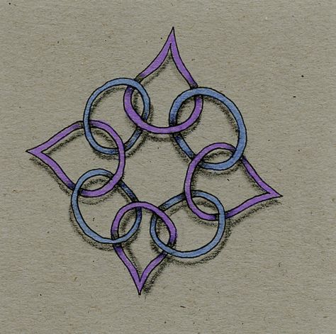 Waybop Flux Zentangle Pattern, Zentangle Chain Patterns, Waybop Zentangle Pattern, Amaze Zentangle Pattern, Celtic Knot Drawing, Roundabout Tangle, Tangle Pattern, Zentangle Designs, Mini Drawings