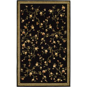 Foyer Rugs, Classy Decor, Durable Flooring, Rug Black, Floral Area Rugs, Round Area Rugs, Green Area Rugs, Black Rug, Rug Collection