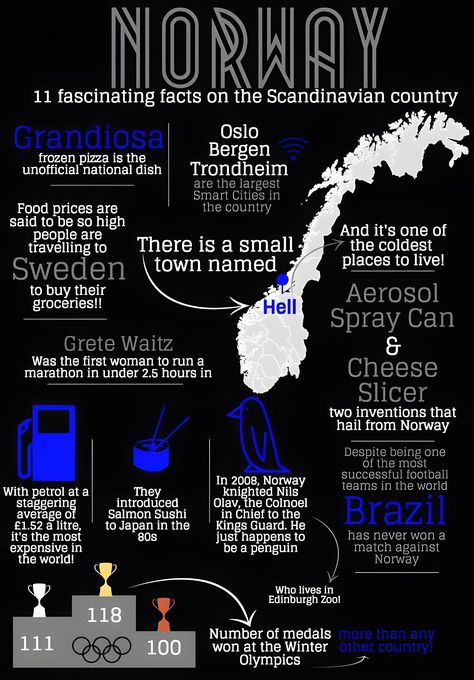 Norway Facts, Norwegian Language, Norway Language, Travel Infographic, Airport Parking, National Dish, Scandinavia Travel, Visit Norway, Norway Travel