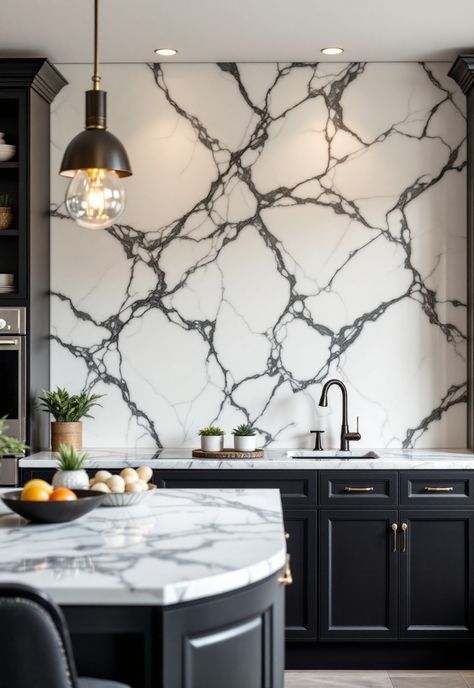 backsplash kitchen ideas Marble Backsplash Ideas, Marble Wall Paper, Vintage Tin Tiles, Backsplash Kitchen Ideas, White Marble Backsplash, Scallop Tiles, Marble Tile Backsplash, Ceramic Tile Colors, Quartz Backsplash