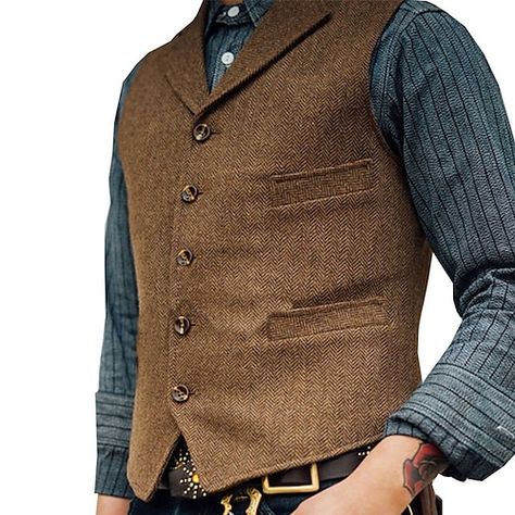 Cheap Suits For Men, Mens Fall Outfits, Costume Carnaval, Tops Fall Outfits, Chaleco Casual, Mens Suit Vest, 1920s Vintage, Gilet Costume, Vest Waistcoat