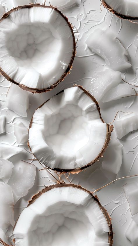 Coconut Wallpaper Iphone, Coconut Background, Coconut Wallpaper, White Skincare, Lifestyle Content Creator, Lifestyle Content, Home Aesthetic, Minimalist Wallpaper, Pretty Wallpaper Iphone