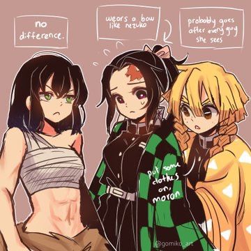 Kamaboko Squad Genderbend, Demon Slayer Clothes Design, Kamaboko Squad, Tous Les Anime, Hxh Characters, Slayer Meme, Anime Funny Moments, Dragon Slayer, Anime Crossover