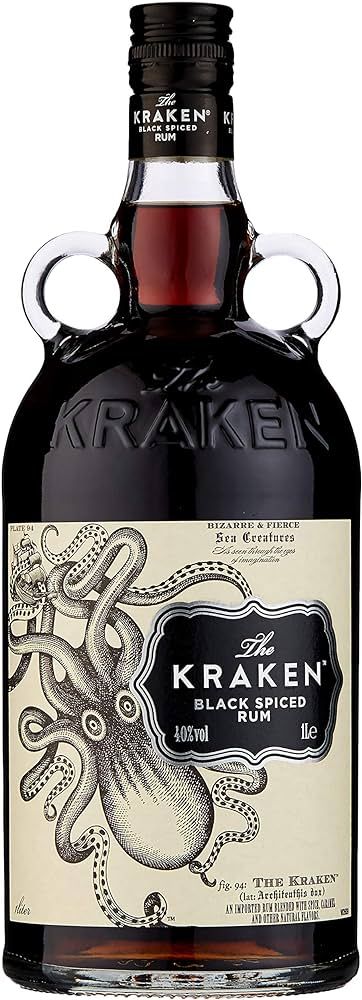 Kraken Black Rum, Spice, 1 l : Amazon.co.uk: Grocery The Sea Beast, Kraken Rum, Sea Beast, Rum Bottle, The Kraken, Dark Rum, Spiced Rum, Ginger Beer, Fresh Lime