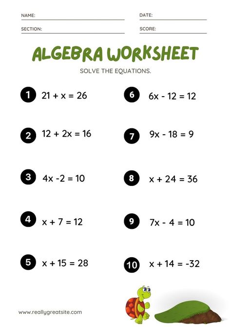 worksheet, worksheets, printable Basic Algebra Worksheets With Answers, Basic Algebra Worksheets, Algebra Equations Worksheets, Multi Step Equations Worksheets, Algebraic Equations, Equations Worksheets, Algebra Math, Pre Algebra Worksheets, Algebra Formulas