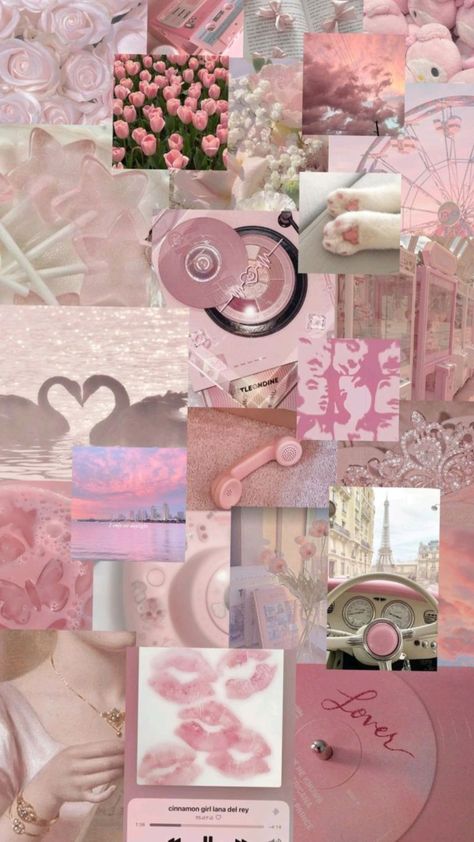 lil pink wallpaper 90s Aesthetic Wallpaper Retro Pink, Pink Aesthetic Pics For Wall, Dream Life Aesthetic Wallpaper, Soft Pink Background Aesthetic, Pink Collage Wallpaper Aesthetic, Pink Princess Aesthetic Wallpaper, Aesthetic Pink Things, Baby Pink Aesthetic Wallpaper, Pink Aesthetic Wallpaper Collage