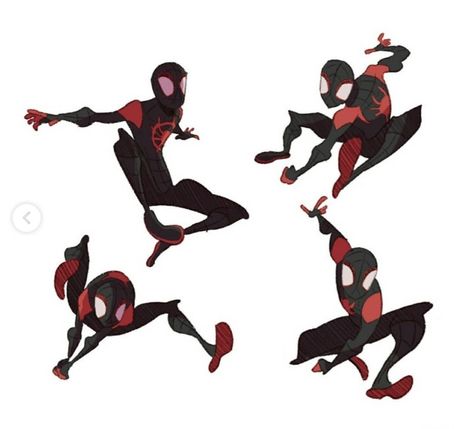 Spiderman Jumping, Spiderman Across The Spider Verse, Spiderman Poses, Jumping Poses, Miles Morales Spiderman, Across The Spider Verse, Face Drawing Reference, Spider Art, Anatomy Sketches