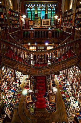 Shelves Library, Livraria Lello, Shelves Kitchen, Dream Library, Beautiful Library, Decor Ikea, Home Libraries, Kitchen Window, Porto Portugal