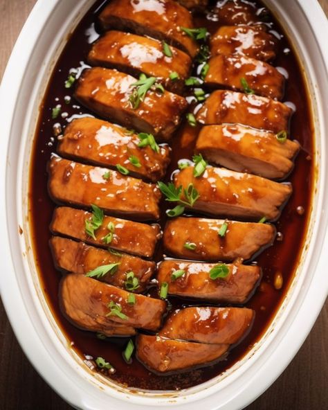 Honey Garlic Pork Tenderloin, Honey Garlic Glaze, Garlic Pork Tenderloin, Honey Garlic Pork, Pork Loin Roast Recipes, Pork Chop Recipes Baked, Pork Loin Recipes, Pork Dinner, Tenderloin Recipes