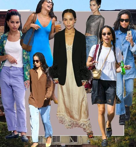 Zoe Kravitz 2022 Style, Zoe Kravitz Summer Style, Zoe Kravitz Style 2024, Zoe Kravitz Dress, Zoe Kravitz Fashion, Zoe Kravitz Outfits, Zoey Kravitz, Zoe Kravitz Style, Zoë Kravitz