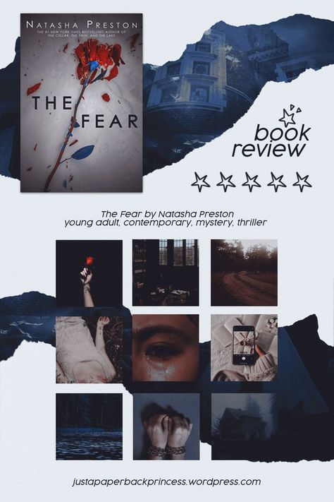 The Fear Book Natasha Preston, The Cellar Natasha Preston, Natasha Preston Books, The Fear Natasha Preston Aesthetic, The Fear Natasha Preston, Natasha Preston, Reads Aesthetic, Fear Book, Amazing Books