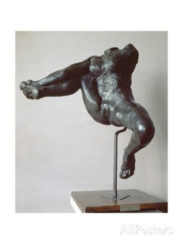 Iris messenger of the gods by Rodin 1890 Rodin Sculpture, Female Body Paintings, Bronze Statues Sculpture, Human Sculpture, Charcoal Sketch, Auguste Rodin, Art Of Love, William Turner, Giclee Painting