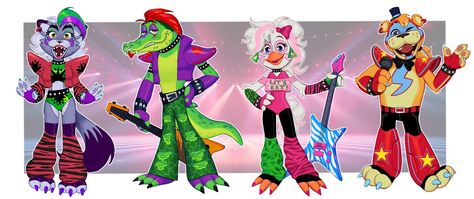 Fnaf Sb Redesign, Glamrock Freddy Redesign, Glam Rock Freddy Fanart, Glam Rock Freddy Fnaf Fanart, Glam Rock Chica Fnaf Fanart, Fnaf Characters Security Breach, Fnaf References, Fnaf Redesigns, Fnaf Random