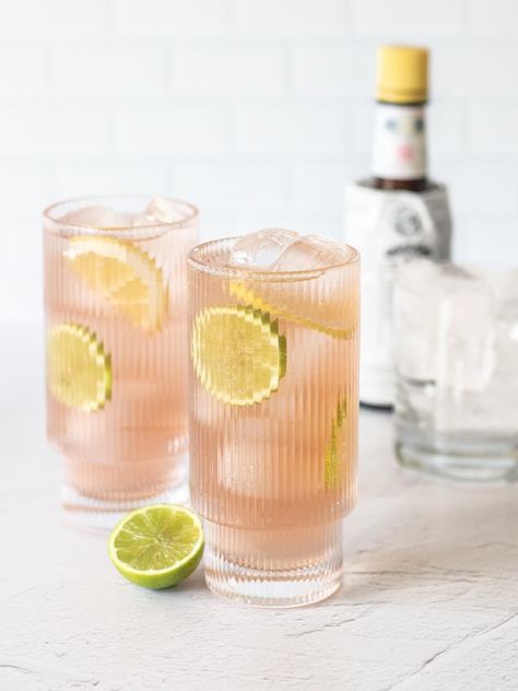 Follow this simple and easy recipe to make Lemon Lime and Bitters at home - a classic New Zealand drink for a hot day! Lemon Lime Bitters Recipe, Lime Vodka Drinks, Lemon Lime Bitters, Lime Lemonade, Bitters Recipe, Bitter Lemon, Liquor Shop, Frozen Margaritas, Cocktail Bitters