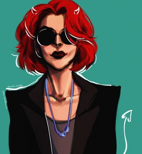 Good Omens, Red Hair, Magnolia, Red, Hair