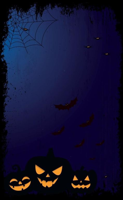 Scary gloomy dark blue halloween background - Vector Blue Halloween Background, Blue Halloween, Background Halloween, Halloween Background, Halloween Backgrounds, Vector Background, Dark Blue, Vector Free, Halloween