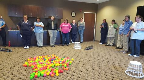 Hampton Inn Wheeling/St Clairsville Housekeeping Appreciation Week Ideas Games, Housekeeping Appreciation Week Ideas, Housekeeping Appreciation Week, Housekeeping Week, Appreciation Week Ideas, Hungry Hungry Hippos, Recognition Ideas, Office Fun, Hungry Hippos