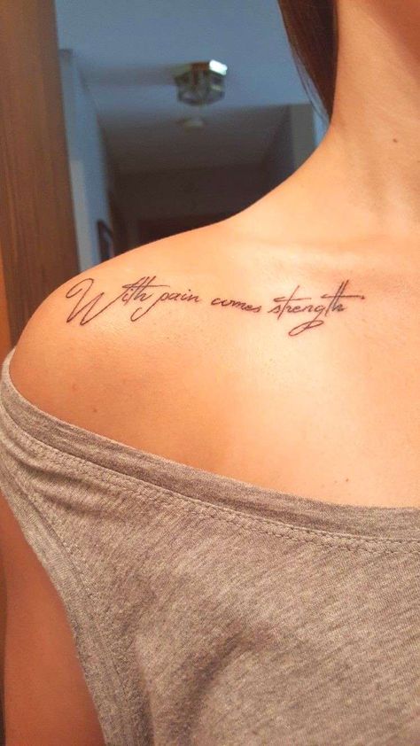 Shoulders Tattoo, 27 Tattoo, Tattoos For Women Small Meaningful, Empowering Tattoos, Nurse Tattoo, Cross Tattoos For Women, Bone Tattoos, Strength Tattoo, Writing Tattoos